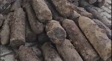 Çanakkale'de 50 Adet Patlamamış Top Mermisi Bulundu