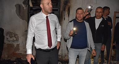 Germencik Belediye Başkanı Burak Zencirci, 29 Ekim'de Yangın Söndürme Çalışmalarına Katıldı