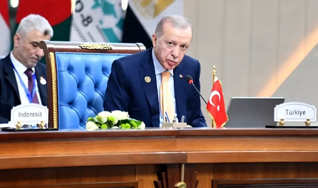 Cumhurbaşkanı Erdoğan'dan D-8 Zirvesi'nde Suriye'ye Destek Mesajı