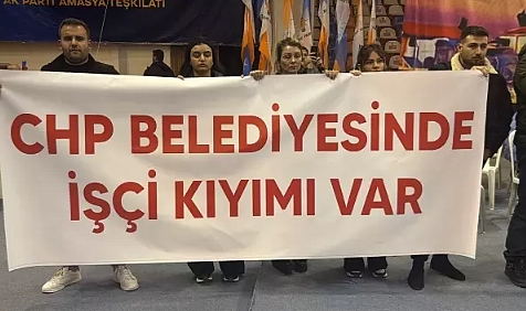 Amasya Belediyesinin İşten Çıkardığı Çalışanlar Bakan Tunç ile Bir Araya Gelerek Tepkilerini Gösterdi