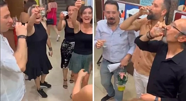 İzmir'deki Devlet Okulunda Şampanya İle Kutlama: Yeni Görüntüler Ortaya Çıktı