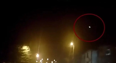 Ankara'nın Polatlı İlçesinde Gök Yüzünde Görülen Esrarengiz Cisim, Vatandaşları Peşine Düşürdü