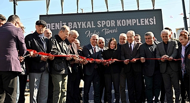 Antalya'nın Muratpaşa ilçesinde Deniz Baykal Spor Kompleksi, İkinci Yıldönümünde Açıldı