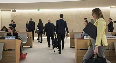 BM İnsan Hakları Konseyi'nde Rusya'nın Konuşması Protesto Edildi: Delegeler Salonu Terk Etti