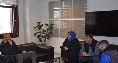 DMD Hastası Aileler, Germencik Belediye Başkanı Burak Zencirci'yi Ziyaret Etti: 