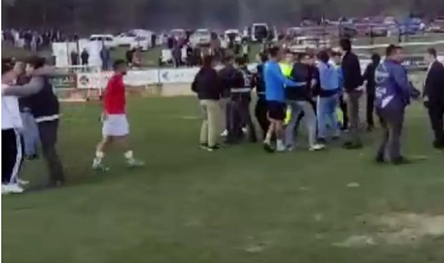 Muğla Süper Amatör Lig'de Hakemlere Şiddetli Saldırı! Yöneticiler ve Taraftarlar Saha İndirildi, Hakemler Darp Edildi