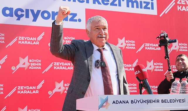 Zeydan Karalar Adana'ya Hizmet İçin ne zorluk biliyor ne silkelenme