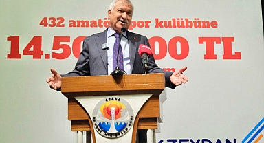 Adana Büyükşehir Belediyesi’nden Amatör Spor Kulüplerine 14,5 Milyon Liralık Destek