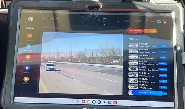 Polis Yok Diye Aşırı Hız Yapanlar Yandı! Yeni Sistem Devrede
