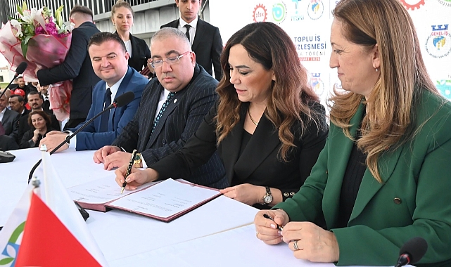 Tekirdağ Büyükşehir Belediyesi ve Genel-İş Sendikası Arasında Toplu İş Sözleşmesi İmzalandı