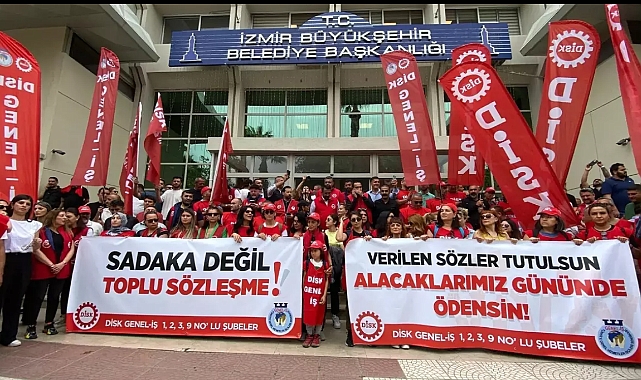 İzmir Büyükşehir Belediyesi Şirketlerinden Grev Kararı