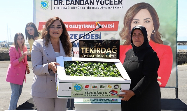 Tekirdağ’da Sebze Üreticilerine Fide Desteği: Süleymanpaşa’da Dağıtım Gerçekleştirildi