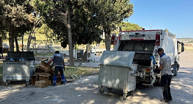 Bandırma Belediyesi’nden Ziraat Bahçesi’nde Temizlik Çalışmaları ve Çevre Bilinci Çağrısı