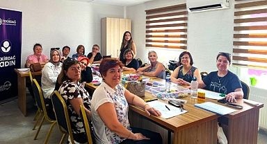 Tekirdağ’da “İz Bırakan Kadınlar Dışavurumcu Sanat Atölyesi” Yoğun İlgi Gördü